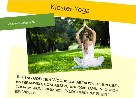 Kloster-Yoga zum Frühlingsanfang Tagesevent Karana Yoga