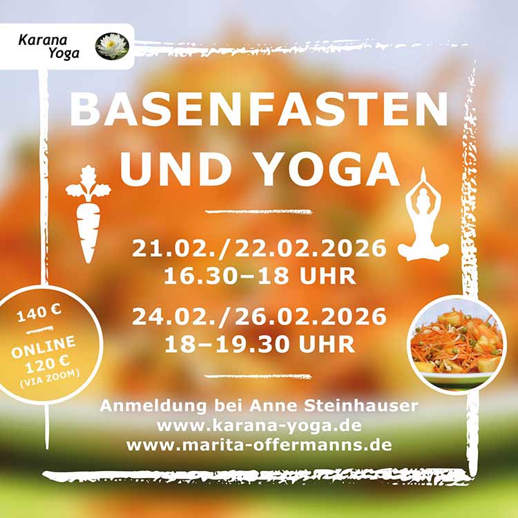 Basenfasten und Yoga