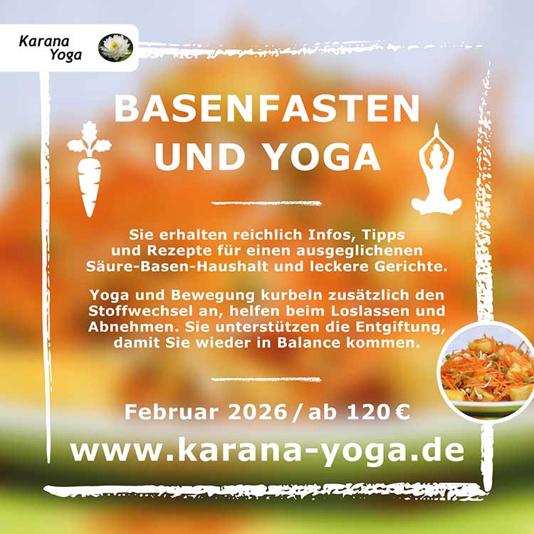 Basenfasten und Yoga